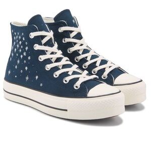NIB Women's Chuck Taylor All Star Hi Lift Platform Sneaker 9 - “Into the Void”